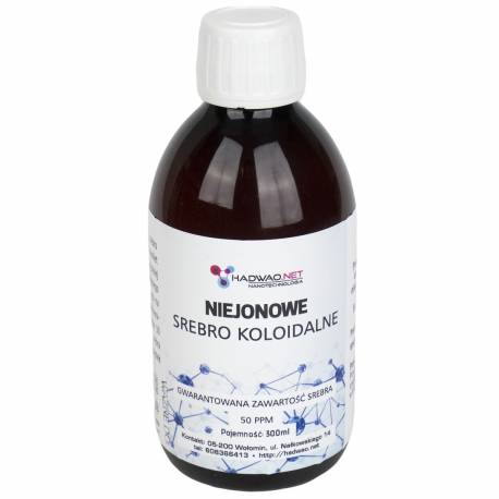 Niejonowe srebro koloidalne 50 ppm