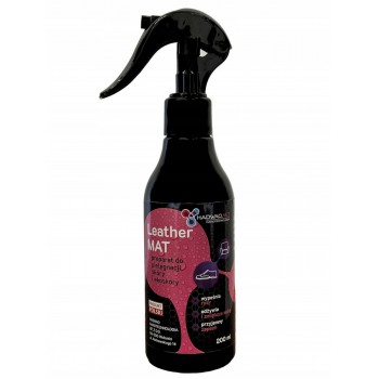 Preparat do pielęgnacji skóry i ekoskóry nadający matowego wykończenia - LEATHER MAT