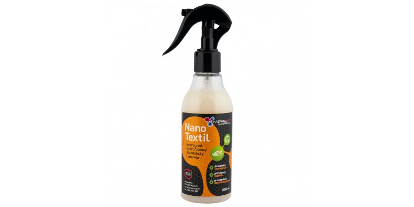 Hydrofobowy impregnat do butów - Nano Textil, skuteczna ochrona materiałów